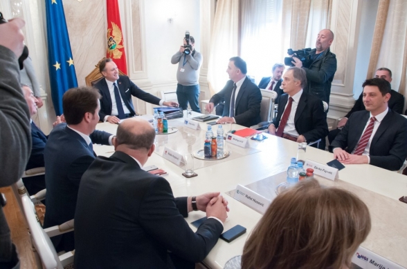 Fourth meeting of President of the Parliament with presidents of political entities represented in the Parliament of Montenegro