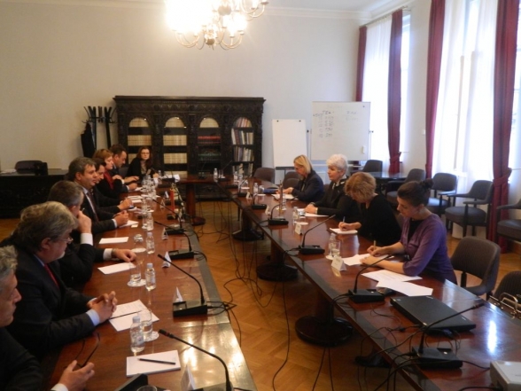 Visit of the Committee on European Integration to the Parliament of the Republic of Croatia ended