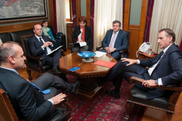 President of the Parliament met senators of the Republic of Italy