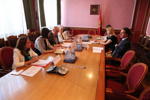 Representatives of the Committee on Political System, Judiciary and Administration meet the European Commission expert in the field of media freedom