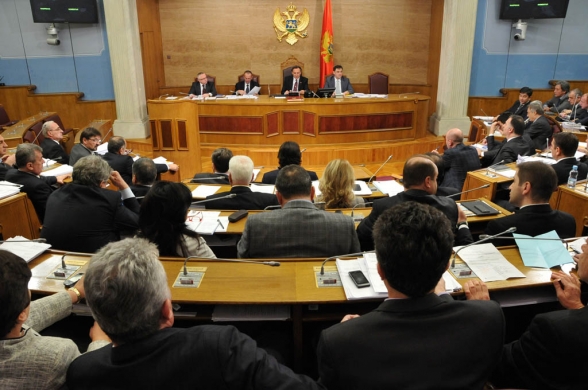 Sitting of the First Extraordinary Session of the Parliament of Montenegro in 2014 ended