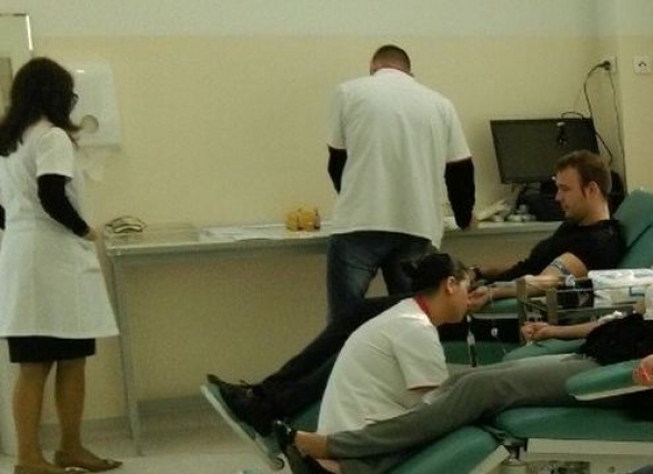 Zaposleni u Službi Skupštine Crne Gore dobrovoljno dali krv