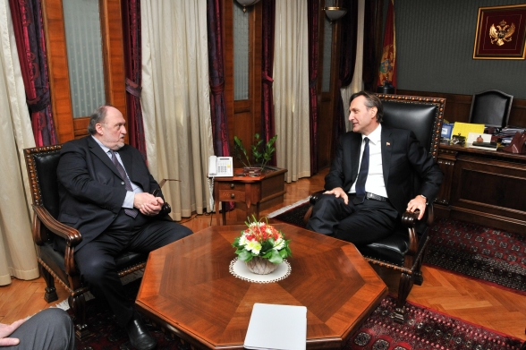 At the invitation of the President of the Parliament of Montenegro Mr. Ranko Krivokapić, the President of the OSCE Parliamentary Assembly, Mr. Riccardo Migliori, pays an official visit to Montenegro
