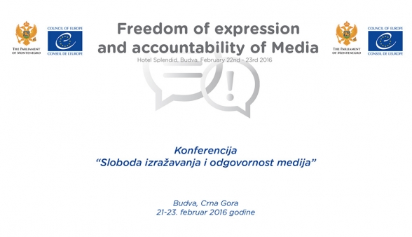 Konferencija „Sloboda izražavanja i odgovornost medija“
