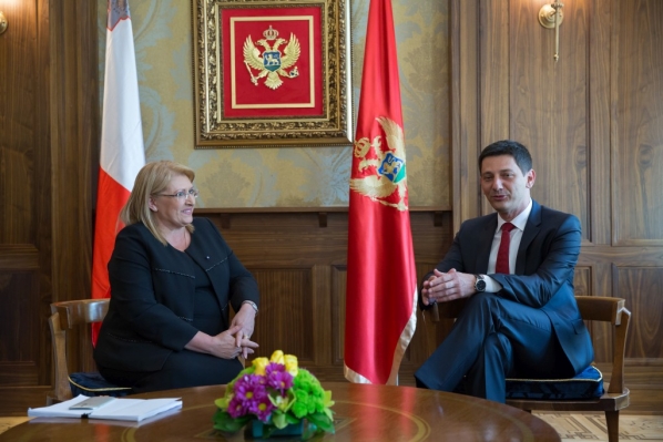 President of the Parliament receives President of the Republic of Malta