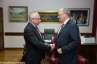 Vice President Mustafić meets with Director of the Konrad Adenauer Foundation (KAS) for Serbia and Montenegro