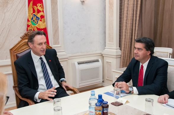 President of the Parliament of Montenegro Mr Ranko Krivokapić received Mr Jorge Capitanich, Governor of the Chaco Province in the Republic of Argentina