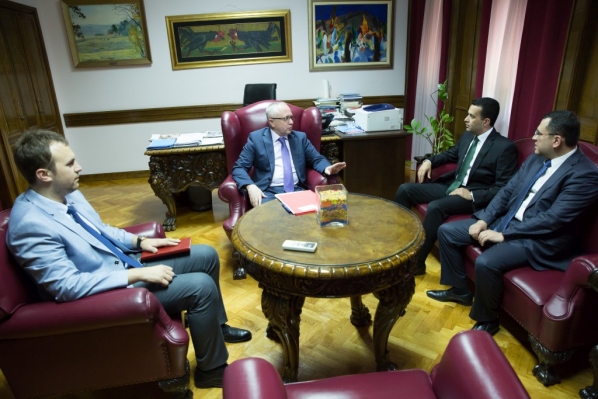 Vice President Mustafić meets representatives of the Diplomatic Mission of the Republic of Azerbaijan