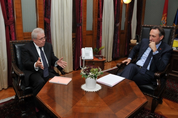 Predśednik Skupštine  primio ambasadora Ujedinjenog Kraljevstva u Crnoj Gori