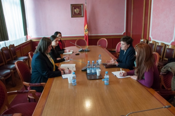 Predśednica Odbora za rodnu ravnopravnost sastala se sa šeficom Misije OEBS-a u Crnoj Gori