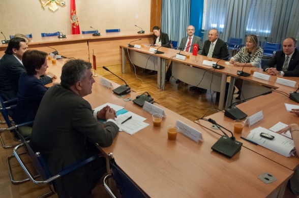 Delegacija Skupštine Crne Gore u PSSE sastala se sa ministrom za evropske poslove i glavnim pregovaračem Republike Turske