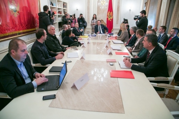Third meeting of President of the Parliament with presidents of political entities