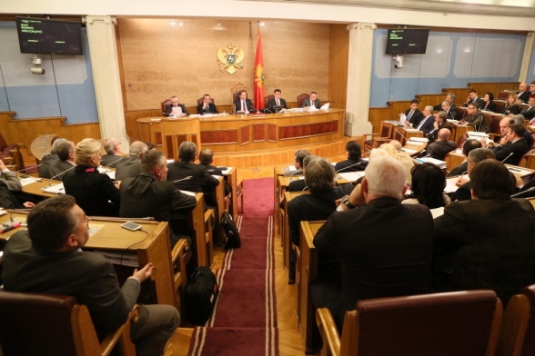 Today – Continuation of the Seventh Sitting of the Second Ordinary Session of the Parliament of Montenegro in 2013