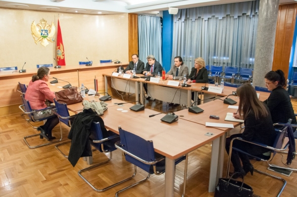 Meeting of the members of the Committee on European Integration with Ms Dominique Kühling, non-resident Deputy Ambassador of the Netherlands to Montenegro, was held