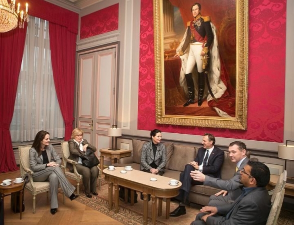 Predśednik Skupštine Crne Gore u Briselu se sastao sa predśednicom Senata Kraljevine Belgije
