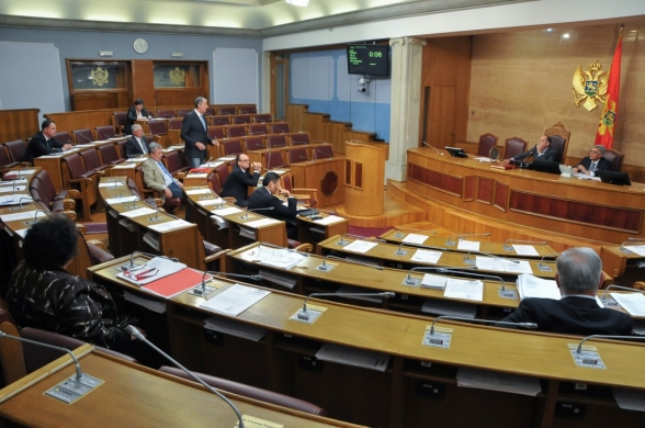 Sixth – Special Sitting of the First Ordinary Session of the Parliament of Montenegro in 2015 continued