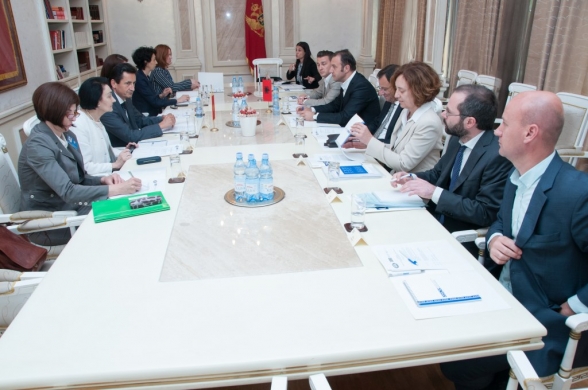 Meeting of representatives of Committee on Tourism, Ecology and Spatial Planning with representatives of Productive Activity, Trade and Environment Committee of the Albanian Parliament held