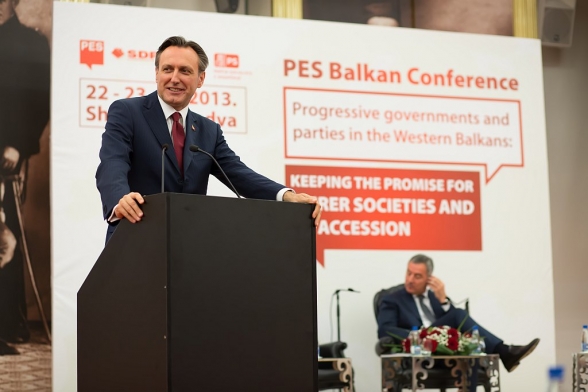 Predśednik Skupštine Crne Gore Ranko Krivokapić govorio na zatvaranju konferencije “Progresivne vlade i i partije na Zapadnom Balkanu”