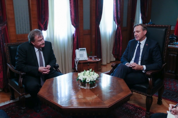 President of the Parliament receives the newly appointed Ambassador of the Republic of Slovenia