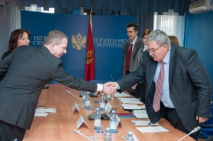 The Meeting of the Legislative Committee with Mr. Klaus Goetz, expert of SIGMA, held today