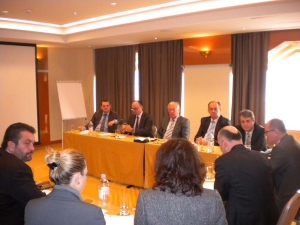 Members and the service of the Defense and Security Committee in a study visit to the Republic of Croatia