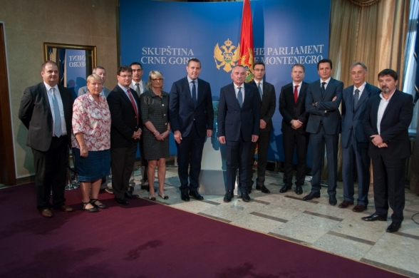 Meetings with the Friendship Group of Montenegrin and French parliaments held