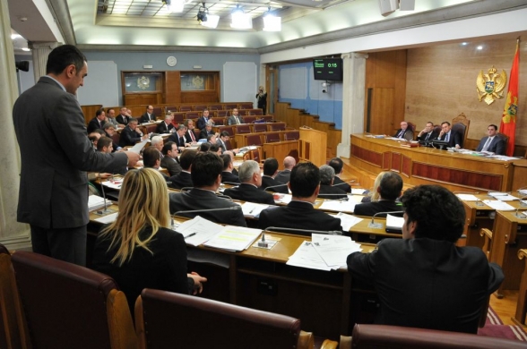 Second Sitting of the First Ordinary Session of the Parliament of Montenegro in 2014 begins