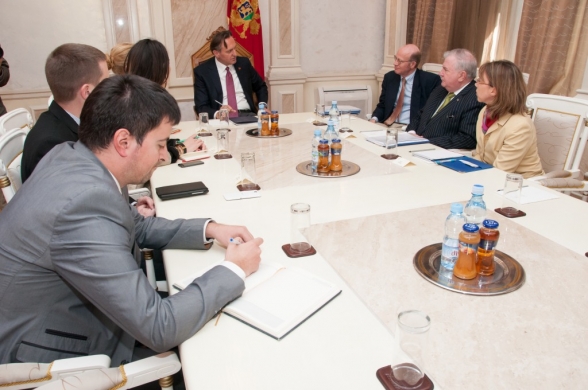 President of the Parliament of Montenegro met with co-rapporteurs of the PACE Monitoring Committee
