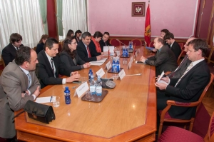 Meeting of the members of the Committee on European Integrations with the MP of German Bundestag Mr. Manuel Sarrazin