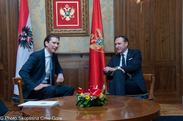 President of the Parliament receives Minister of Foreign Affairs of Austria