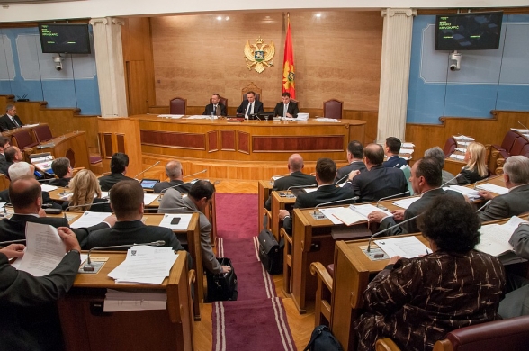 Third Sitting of the First Ordinary Session of the Parliament of Montenegro in 2013 finished