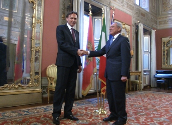 President of the Parliament of Montenegro and OSCE PA pays a visit to Italia