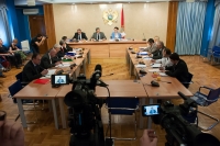 Twelfth meeting of the Inquiry Committee for the purpose of collecting information and facts on the events relating to the work of state authorities regarding publishing of audio recordings and transcripts from the meetings of DPS authorities and bodies adjourned