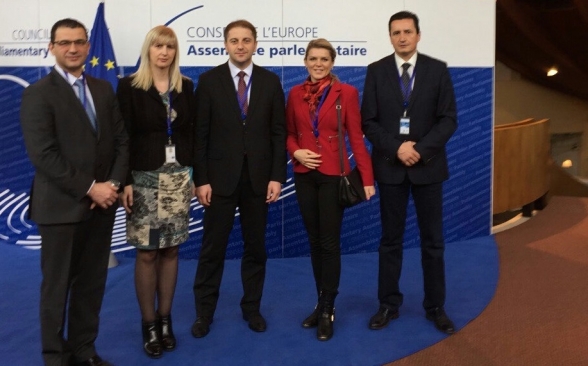 Winter Session of the Parliamentary Assembly of the Council of Europe – Day two