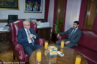 Vice President Mustafić meets with Charge d’ Affaires of the UAE Embassy