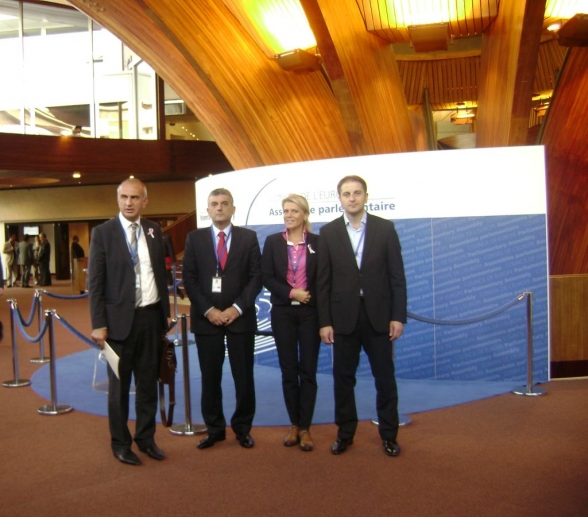 Delegation of the Parliament of Montenegro to the Parliamentary Assembly of the Council of Europe participates in the PACE Autumn Session (third working day)