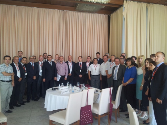 Members of the Committee on Political System, Judiciary and Administration participate at the meeting organised by GIZ in Bečiće, on 2 and 3 July 2013
