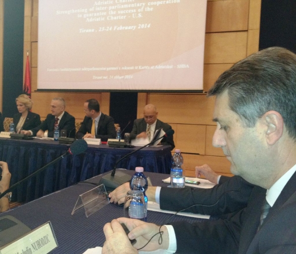 Ends - Conference of the US-Adriatic Charter titled “Regional parliamentary cooperation for strengthening security and quick integration into the Euro-Atlantic institutions”, Tirana, 23-24 February