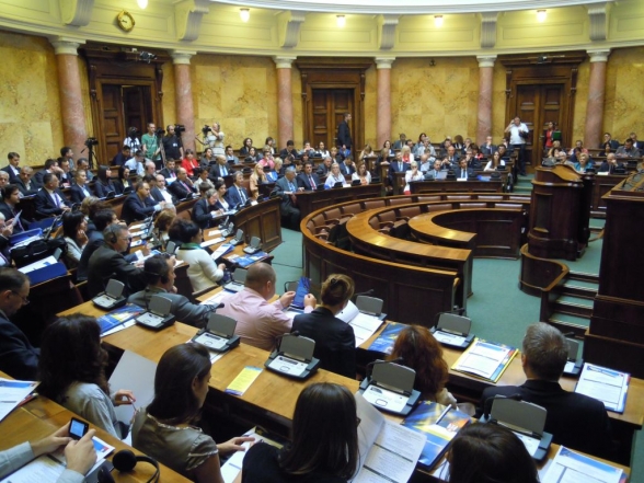 Izlaganje generalnog sekretara Skupštine Crne Gore na konferenciji u Beogradu