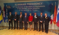 Održana “12. konferencija predsjednika parlamenata Jadransko-jonske inicijative”