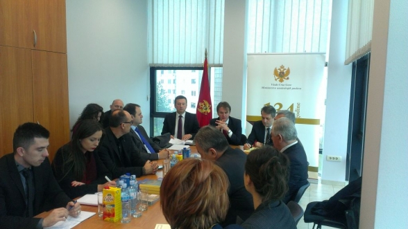 Working visit of the Security and Defence Committee of the Parliament of Montenegro to the Directorate for Emergency Situations of the Ministry of Interior