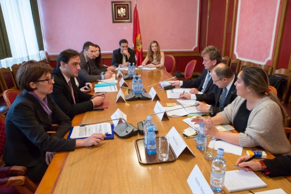 Meeting of the Secretary General with representatives of GRECO evaluation team
