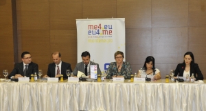 Chairwoman of the Gender Equality Committee participated at the public debate “The process of negotiation and people with disabilities”