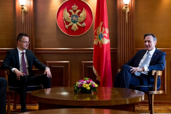 President Krivokapić receives ministers of foreign affairs of Hungary, Poland and Romania