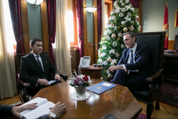President of the Parliament receives Ambassador of the Republic of Indonesia