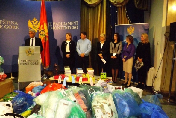 Several day long humanitarian action &quot;Solidarity in Community&quot;, organised by the Parliament, finished today