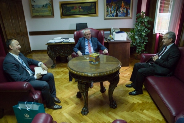 Potpredsjednik Skupštine Suljo Mustafić sastao se sa direktorom Turskog kulturnog centra „Yunus Emre“