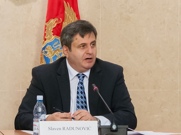 Press Conference of the Chairperson of the Committee on European Integration Mr Slaven Radunović