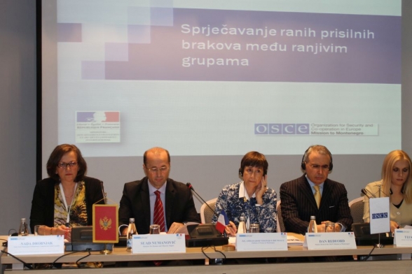 Predśednica Odbora za rodnu ravnopravnost učestvovala u radu konferencije na kojoj je predstavljen projekat „Sprječavanje prisilnih ranih brakova“