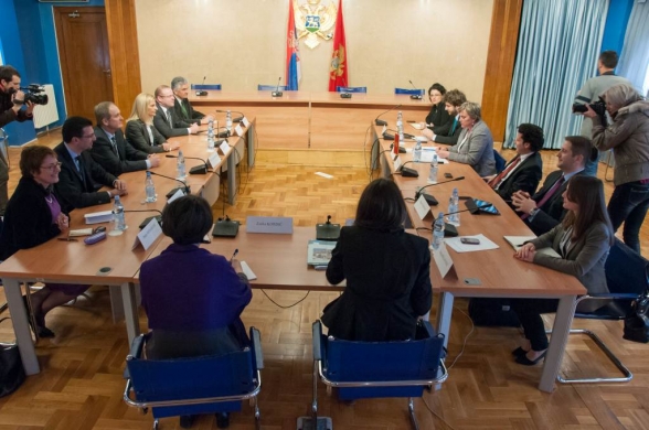 Meeting of the members of the Committee on European Integration with Ms Tanja Miščević, Head of Negotiating Team for Accession of the Republic of Serbia to the EU, held
